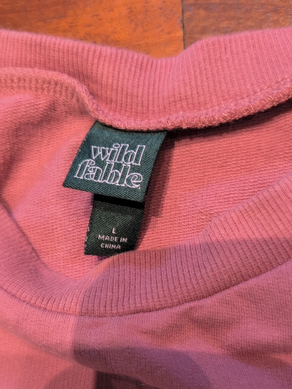wild fable rose crew Neck Tshirt Dress With Pockets - Picture 2 of 10